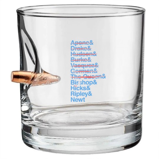 Discover LV-426 Kill List - Aliens - Bullet Whiskey Glasses