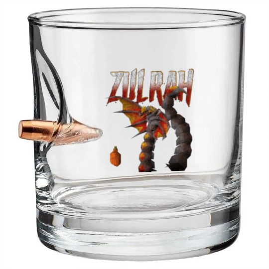 Discover Vintage Zulrah (Magma) Old School RuneScape Bullet Whiskey Glasses