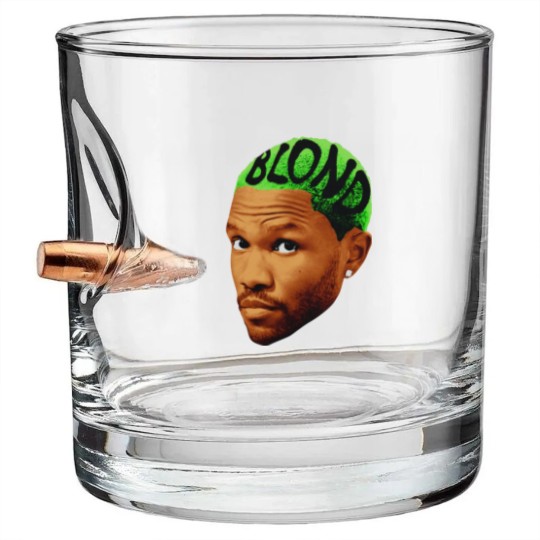 Discover FRANK OCEAN Bullet Whiskey Glasses,  Rap Bullet Whiskey Glasses Jumbo Face Album Cover Bullet Whiskey Glasses