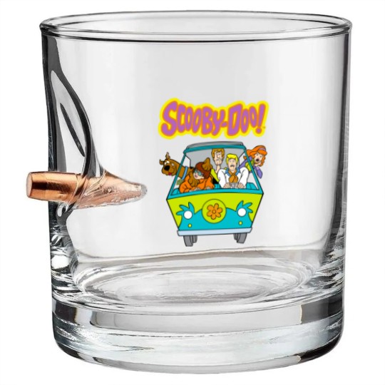 Discover SCOOBY DOO Graphic Bullet Whiskey Glasses size Large Warner bros Bullet Whiskey Glasses