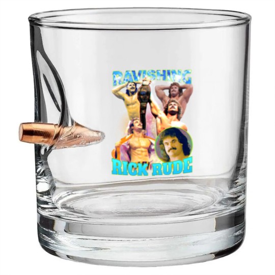 Discover R.Ic.K R.U.D.E Bo.O.Tl.E.G Bullet Whiskey Glasses