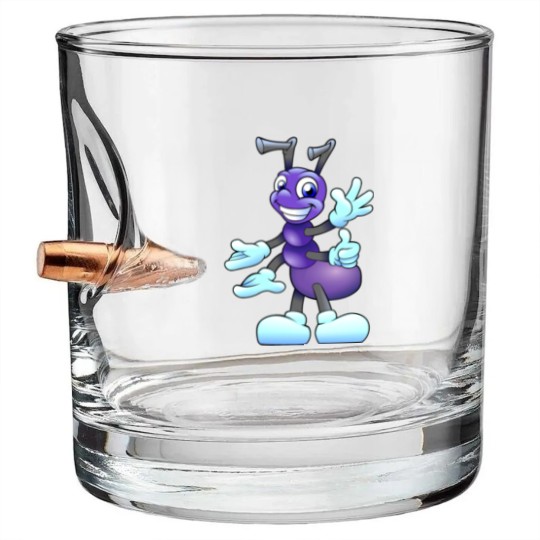Discover cartoon ant Bullet Whiskey Glasses