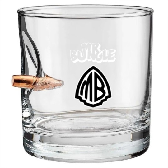 Discover Mr Bungle Logo Merch Bullet Whiskey Glasses