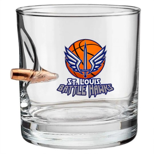Discover Battle Hawks St Louis - St Louis Battle Hawks - Bullet Whiskey Glasses