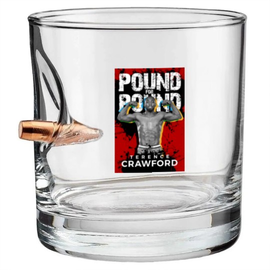 Discover Pound for Pound - Terence Crawford - Bullet Whiskey Glasses