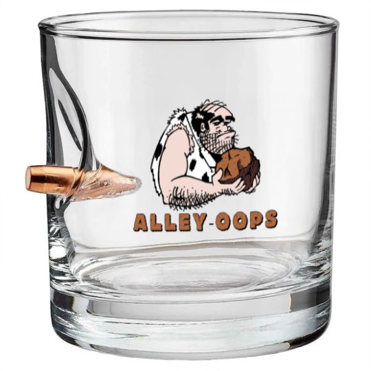 Discover Bowling Alley Oops Bullet Whiskey Glasses