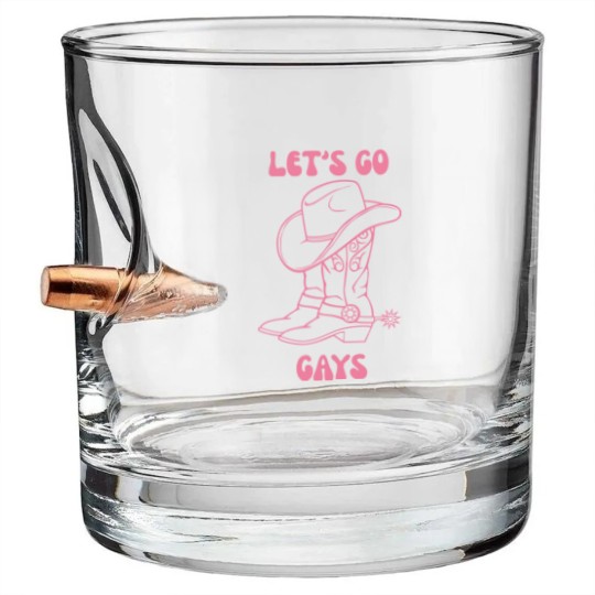 Discover Lets Go Gays Shania Twain Pride Bullet Whiskey Glasses