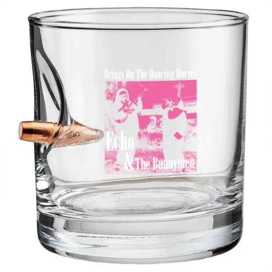Discover vintage echo and the bunnymen fanmade - Echo And The Bunnymen - Bullet Whiskey Glasses