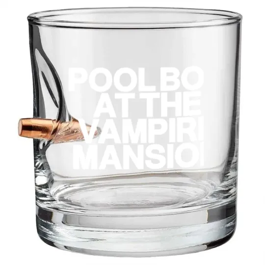 Discover Pool Boy At The Vampire Mansion Bullet Whiskey Glasses ,Gerard Way Bullet Whiskey Glasses, Mcr Gerard Way Bullet Whiskey Glasses