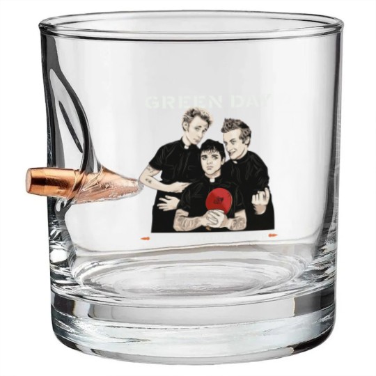 Discover Green Day Bullet Whiskey Glasses Green Day Bullet Whiskey Glasses Green Day God's Favorite Band Bullet Whiskey Glasses Bullet Whiskey Glasses
