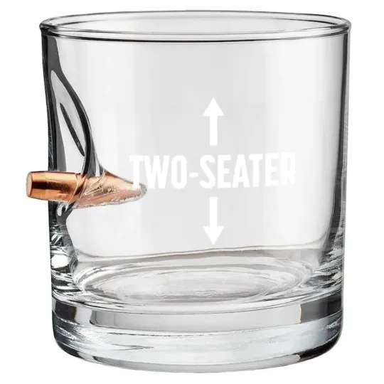 Discover Festival Two-seater Bullet Whiskey Glasses