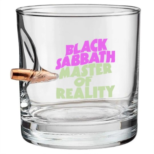 Discover Men Black Sabbath Master Of Reality Particular Bullet Whiskey Glasses Bullet Whiskey Glasses