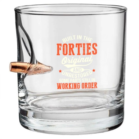 Discover Built In The Forties Original And Unrestored Funny Bullet Whiskey Glasses