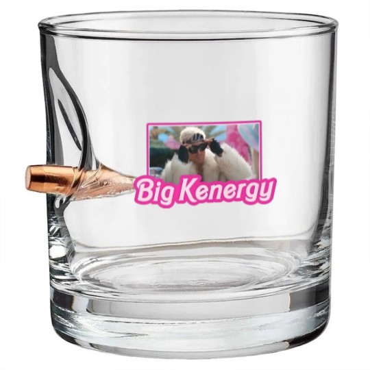 Discover I am Kenough Big Kenergy Bullet Whiskey Glasses, Barbie Inspired Bullet Whiskey Glasses