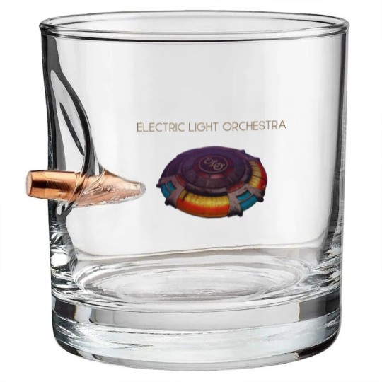 Discover ELO Unisex Bullet Whiskey Glasses: Mr Blue Sky
