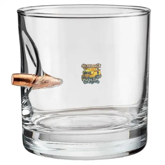 Discover Vintage Nickleback Band Bullet Whiskey Glasses, Nickelback Bullet Whiskey Glasses