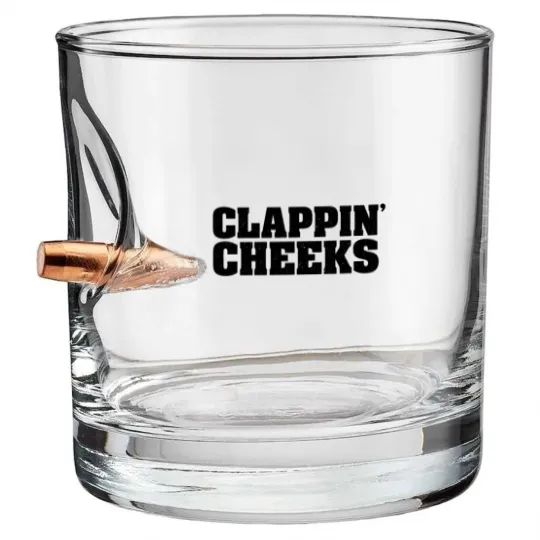 Discover CLAPPIN CHEEKS Bullet Whiskey Glasses