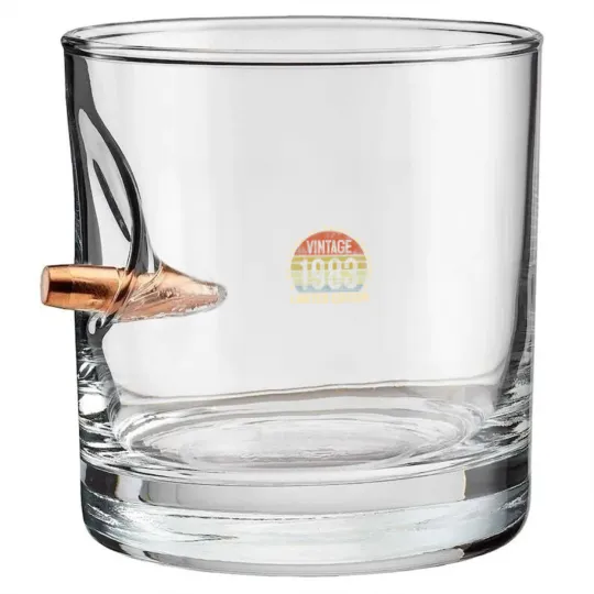 Discover Vintage 1983  40 Year Old Gifts 40th Birthday Bullet Whiskey Glasses