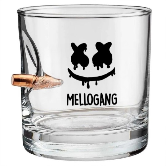 Discover Mellogang - Marshmello - Bullet Whiskey Glasses