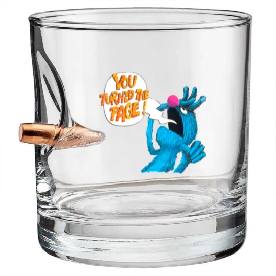 Discover Retro Vintage The Monster at The end of This Book Gift For Fans | Essential Bullet Whiskey Glasses