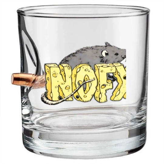 Discover  N-O-F-X-  Mouse and cheese Classic Bullet Whiskey Glasses