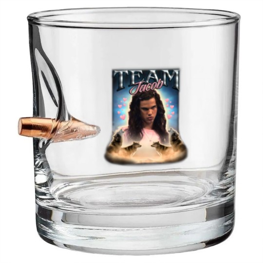 Discover Team Jacob Cursed Fan Collage | Active Bullet Whiskey Glasses