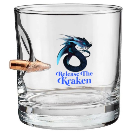 Discover Release the kraken Bullet Whiskey Glasses