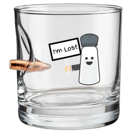 Discover Lost shaker of salt Classic Bullet Whiskey Glasses