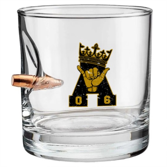 Discover Alpha Fraternity Phi Men'S Alpha Frat 1906 Black G Bullet Whiskey Glasses