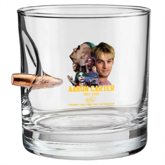 Discover Aaron Carter Bullet Whiskey Glasses