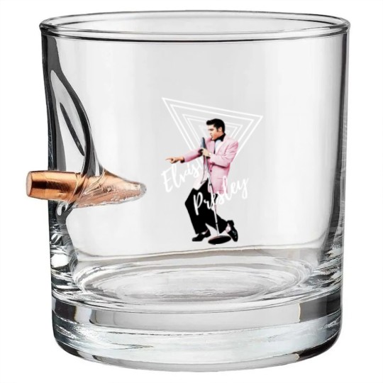 Discover Elvis Bullet Whiskey Glasses, Elvis Presley, King Of Rock N Roll Graphic Bullet Whiskey Glasses, Elvis Dance Bullet Whiskey Glasses