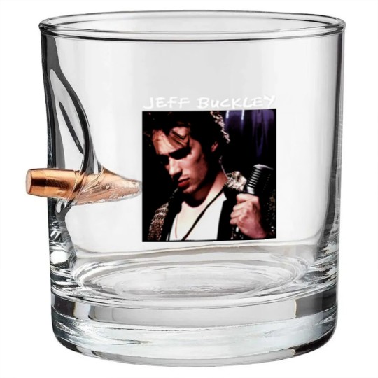 Discover Jeff Buckley Grace Music Bullet Whiskey Glasses, Retro Style Jeff Buckley Bullet Whiskey Glasses