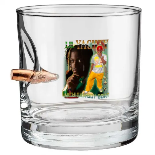 Discover LIL Yachty Michigan Boy Boat Bullet Whiskey Glasses