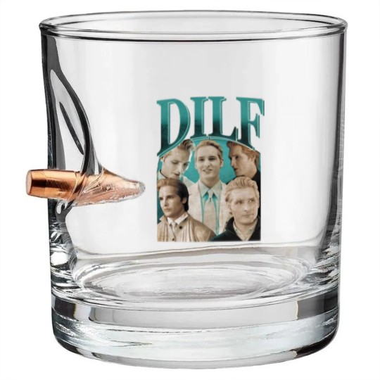 Discover Carlisle Cullen Vintage Retro 90's Bullet Whiskey Glasses - The Original DILF Bullet Whiskey Glasses
