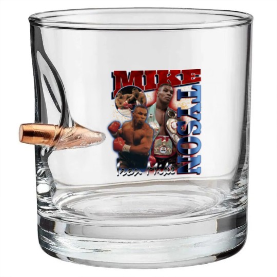 Discover Vintage Style Iron Mike Tyson Bullet Whiskey Glasses
