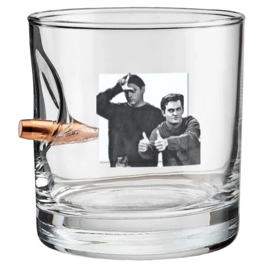 Discover Chandler Bing-Joey Tribbiani Bullet Whiskey Glasses Bing Tribbiani Bullet Whiskey Glasses