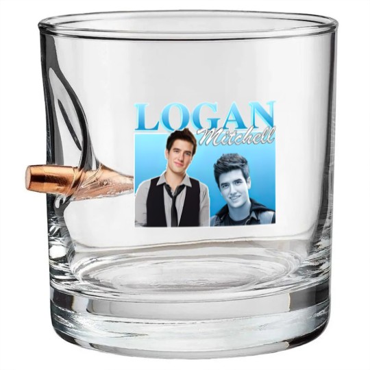 Discover Logan Mitchell, Logan Btr Bullet Whiskey Glasses, Big Time Rush Concert Bullet Whiskey Glasses
