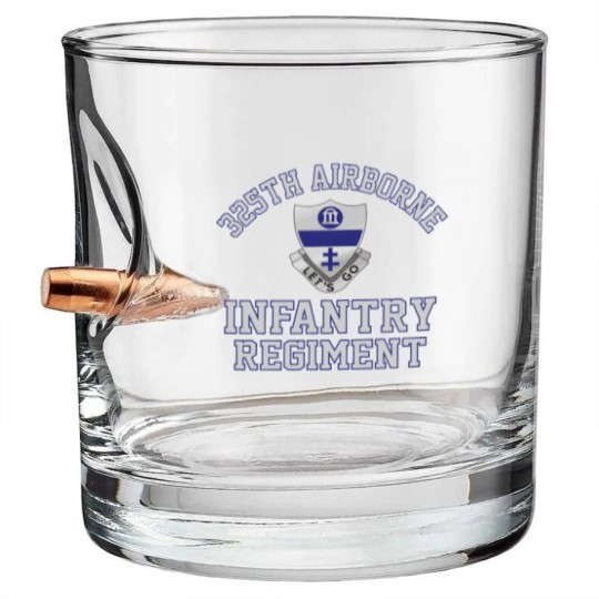 Discover 325Th Airborne Infantry Regiment Bullet Whiskey Glasses