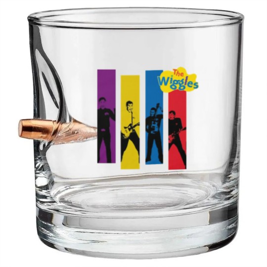 Discover The Wiggles Retro Bullet Whiskey Glasses