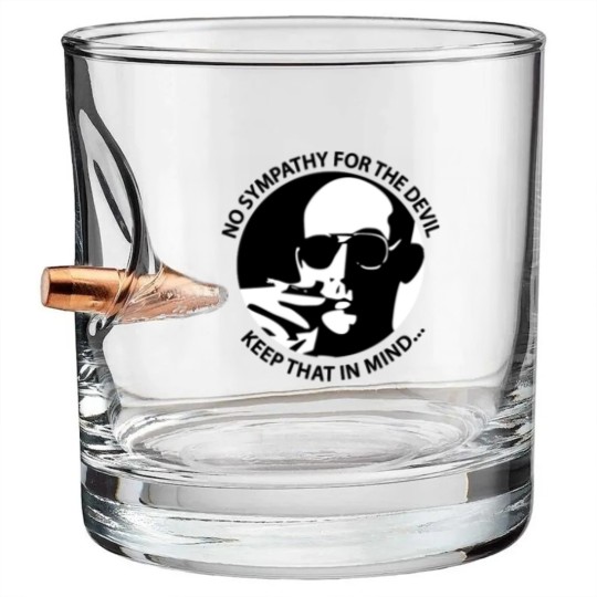 Discover No Sympathy For The Devil Bullet Whiskey Glasses