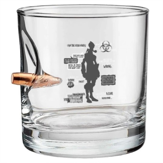 Discover Mass Effect Mordin Solus Bullet Whiskey Glasses