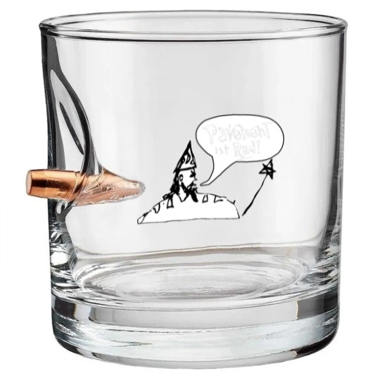 Discover Pavement Ist Rad - Out of Print Remaster Bullet Whiskey Glasses