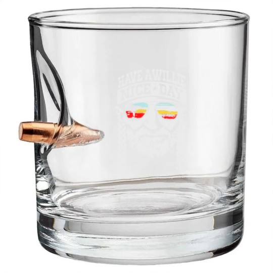 Discover Have A Willie Nice Day Bullet Whiskey Glasses lucky Nelson Bullet Whiskey Glasses Country Music Bullet Whiskey Glasses