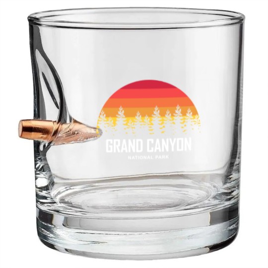 Discover Grand Canyon National Park - Grand Canyon - Bullet Whiskey Glasses