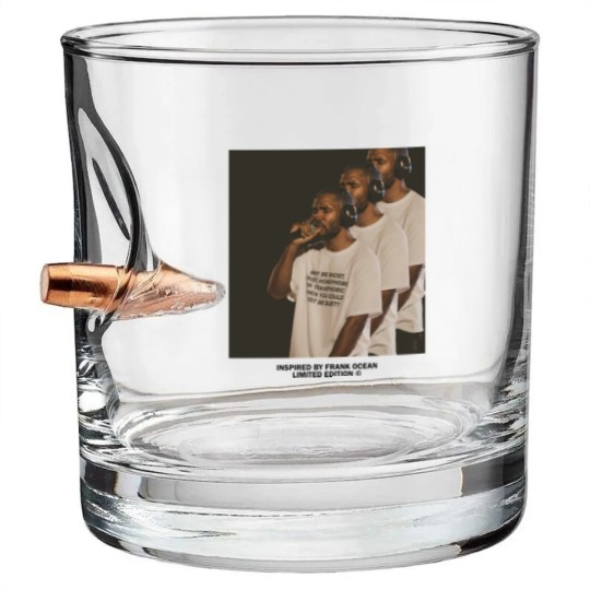 Discover Frank Ocean Blonde Bullet Whiskey Glasses, Frank Ocean Vintage Bullet Whiskey Glasses