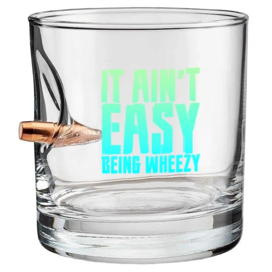 Discover It Ain't Easy Being Wheezy 7 Bullet Whiskey Glasses