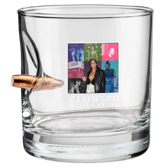 Discover Ali Krieger The Lemonade Era US Women Nation Team USWNT Soccer Bullet Whiskey Glasses
