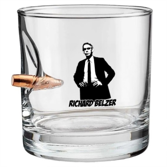 Discover Richard Belzer  (14) Bullet Whiskey Glasses