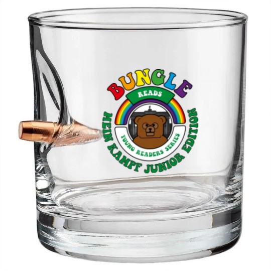 Discover Bungle reads… Mein Kampf Junior Edition - Parody Design - Bullet Whiskey Glasses