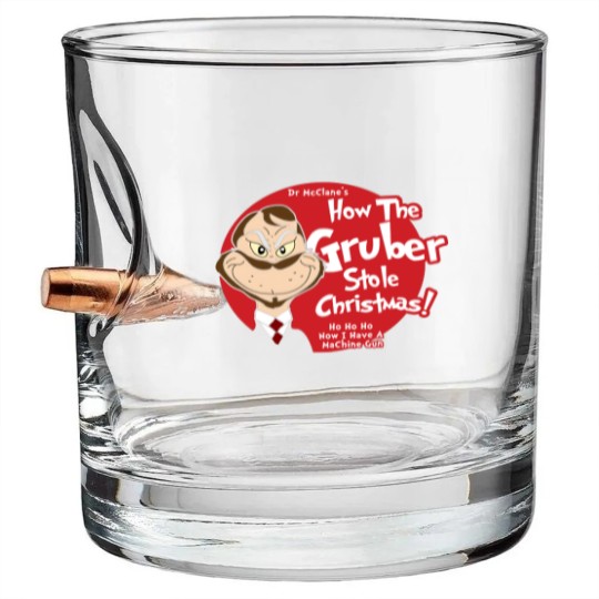 Discover Die hard christmas Bullet Whiskey Glasses